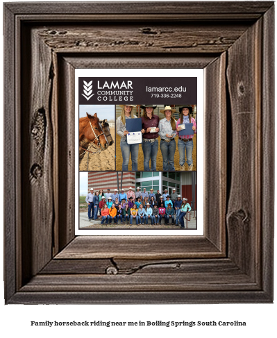 family horseback riding near me in Boiling Springs, South Carolina